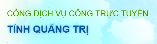 Dịch vụ công trực tuyến Quảng Trị